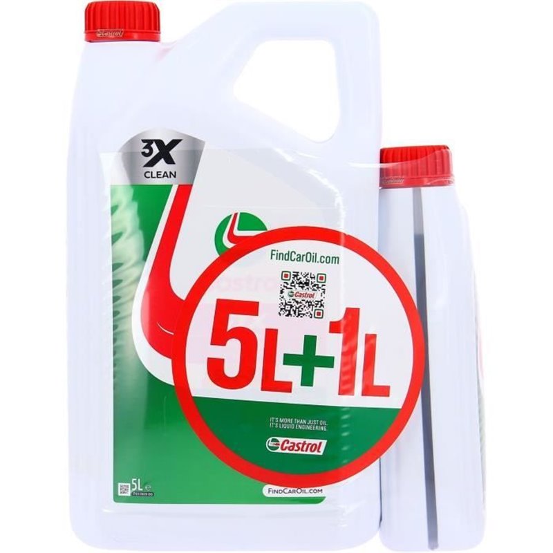 Image secondaire de Huile Moteur - CASTROL GTX - 5W-30 C4 - 5L+1L - 057036