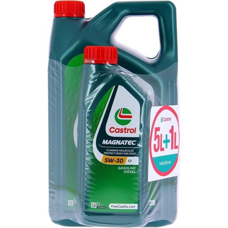 Image secondaire de Huile Moteur - CASTROL MAGNATEC - 5W-30 C2 - 5L+1L - 057166