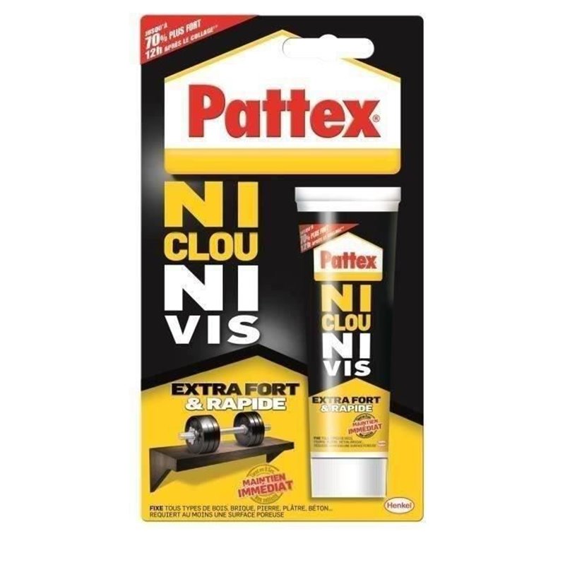 Colle PATTEX Ni clou Ni vis 52g