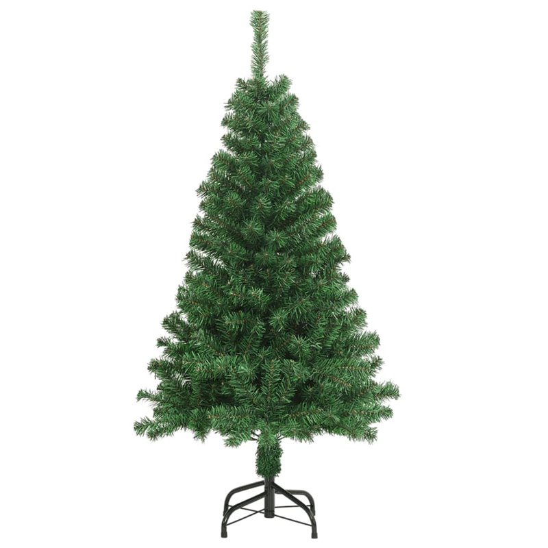 Image secondaire de VidaXL Arbre de Noël artificiel avec branches épaisses vert 120 cm PVC