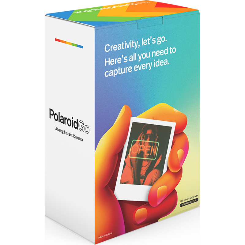 Image secondaire de Pack Appareil photo GO Blanc + 1 pack de films colors Polaroid