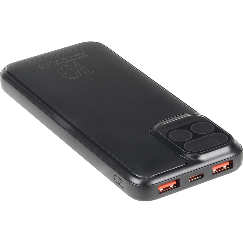 Image secondaire de Powerbank Universel 10000mAh Power Delivery Noir Rivacase