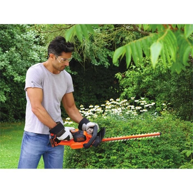 Image secondaire de Taille-Haies sans fil - Black+Decker - GTC18452PC - 18V - 45 cm - Technologie Powercommand