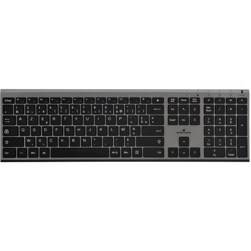 Image secondaire de Clavier + souris - BLUESTORK - sans fil - Grapheme - Noir - PACK-WL-PC-BK/FR