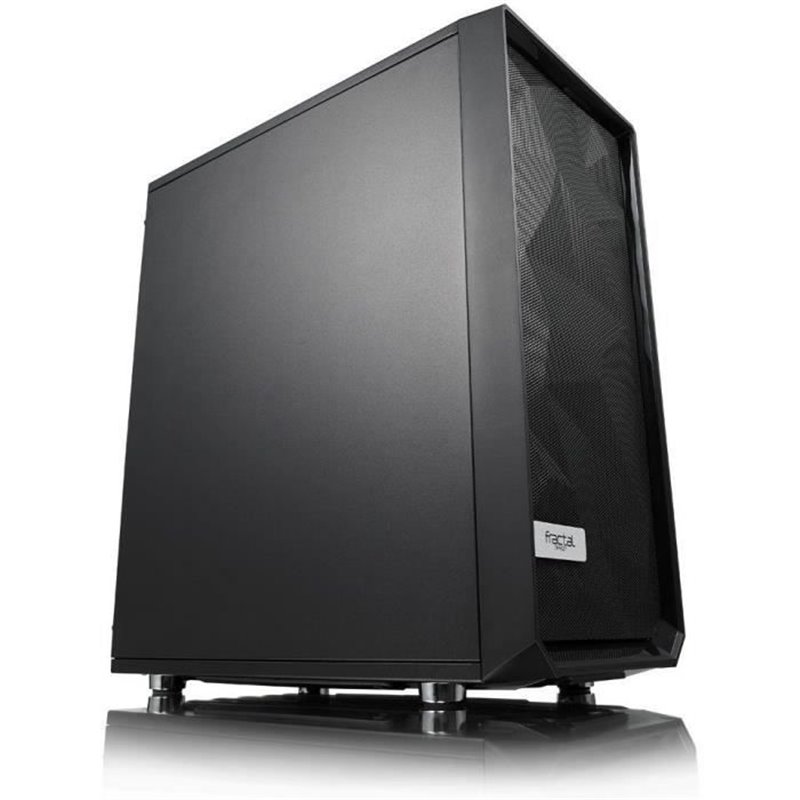 Fractal DESIGN boîtier PC Meshify C - Solid Side Panel - Noir - Format ATX (FD-CA-MESH-C-BKO)