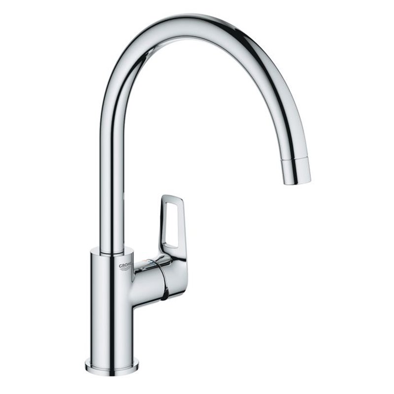 Robinet de cuisine évier monocommande BAULOOP bec haut pivotant - GROHE 31368001