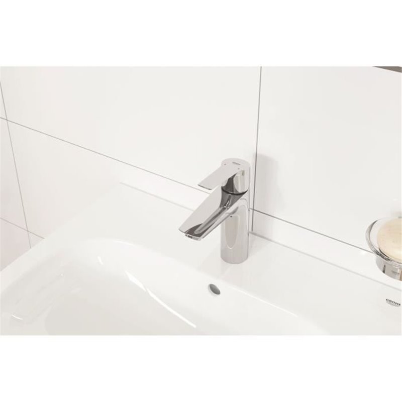 Image secondaire de Mitigeur monocommande Lavabo GROHE Start - Taille S - limiteur de température - économie d'eau - 23550002