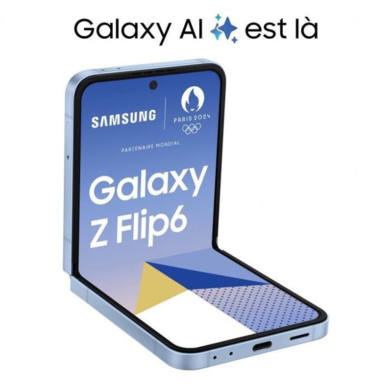 Image secondaire de Samsung Galaxy Z Flip6 Smartphone Bleu 512 Go