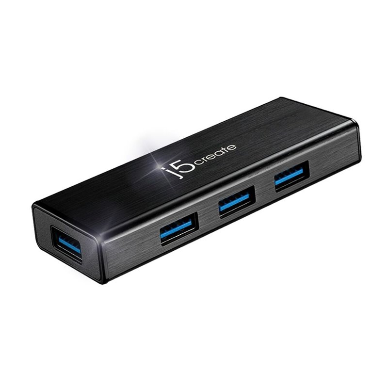 Image secondaire de J5Create JUH340-N HUB USB 3.0 à 4-Port - UE/RU