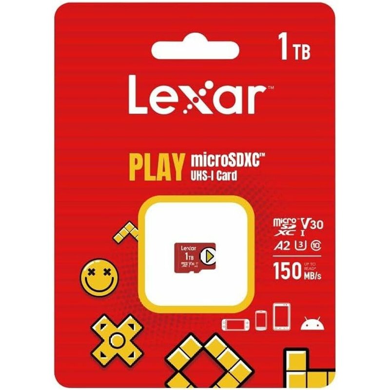 Image secondaire de Carte Micro SD Lexar LMSPLAY001T-BNNNG 1 TB