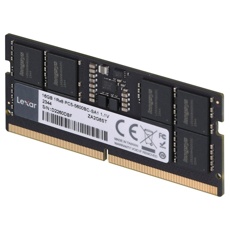 Image secondaire de Mémoire RAM Lexar LD5S16G56C46ST-BGS 16 GB DDR5 5600 MHz