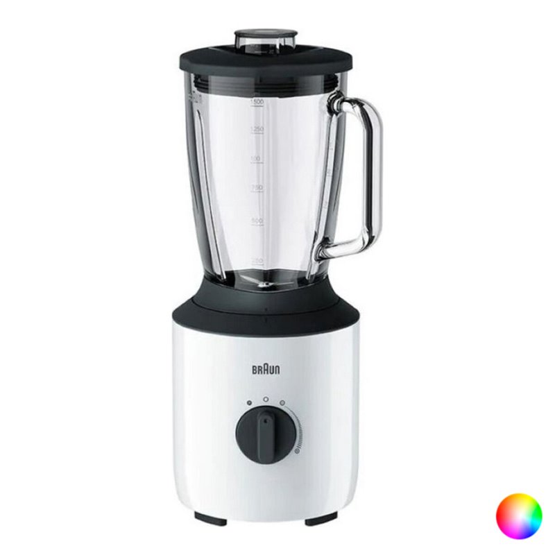 Braun PowerBlend 3 1,5 L Mélangeur de table 800 W Noir, Blanc