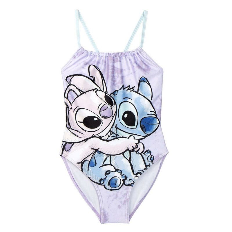 Maillot de Bain Fille Stitch Multicouleur