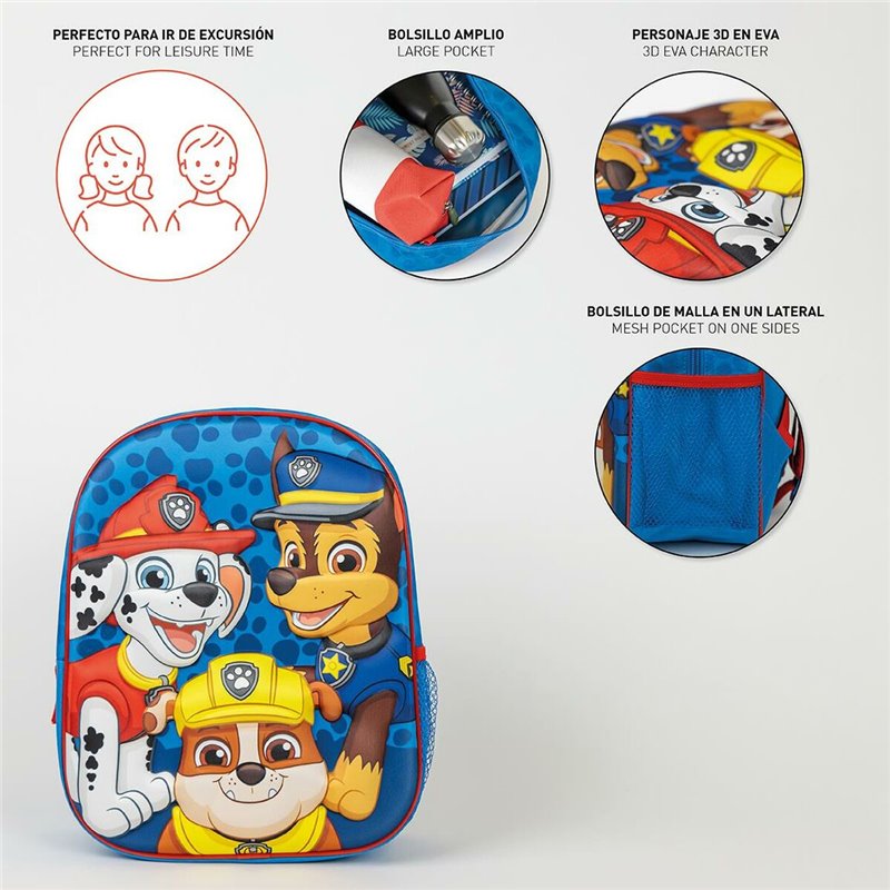 Image secondaire de Cartable The Paw Patrol Bleu 25 x 31 x 10 cm