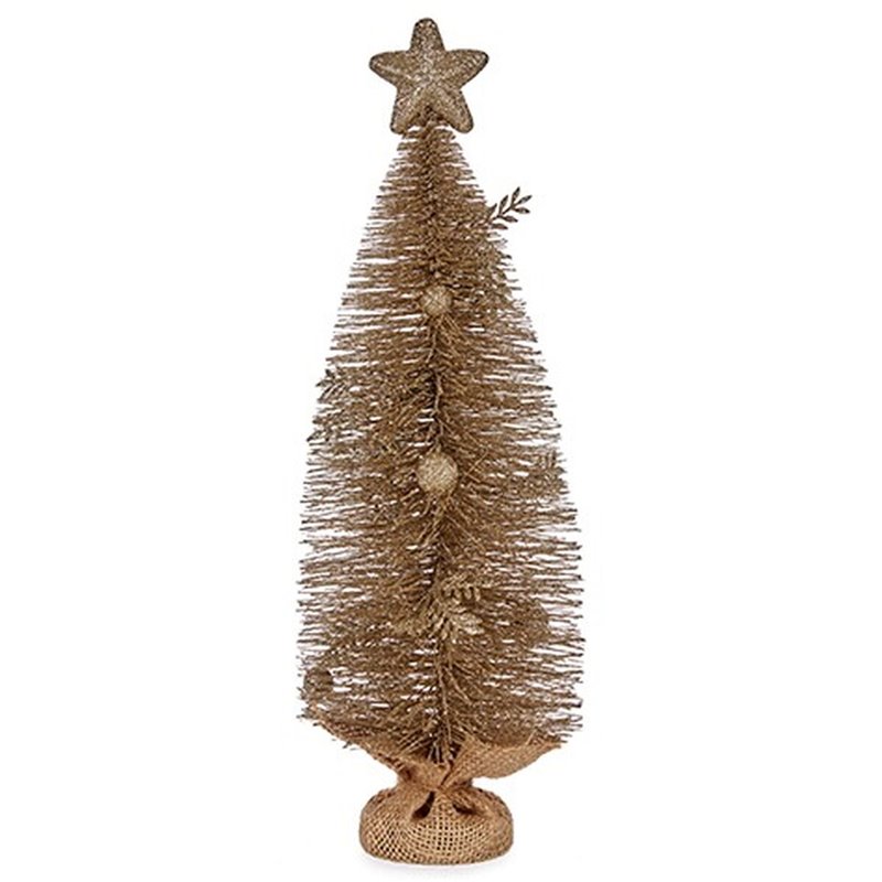 Image secondaire de Sapin de Noël champagne 23 x 14,5 x 46 cm (12 Unités)