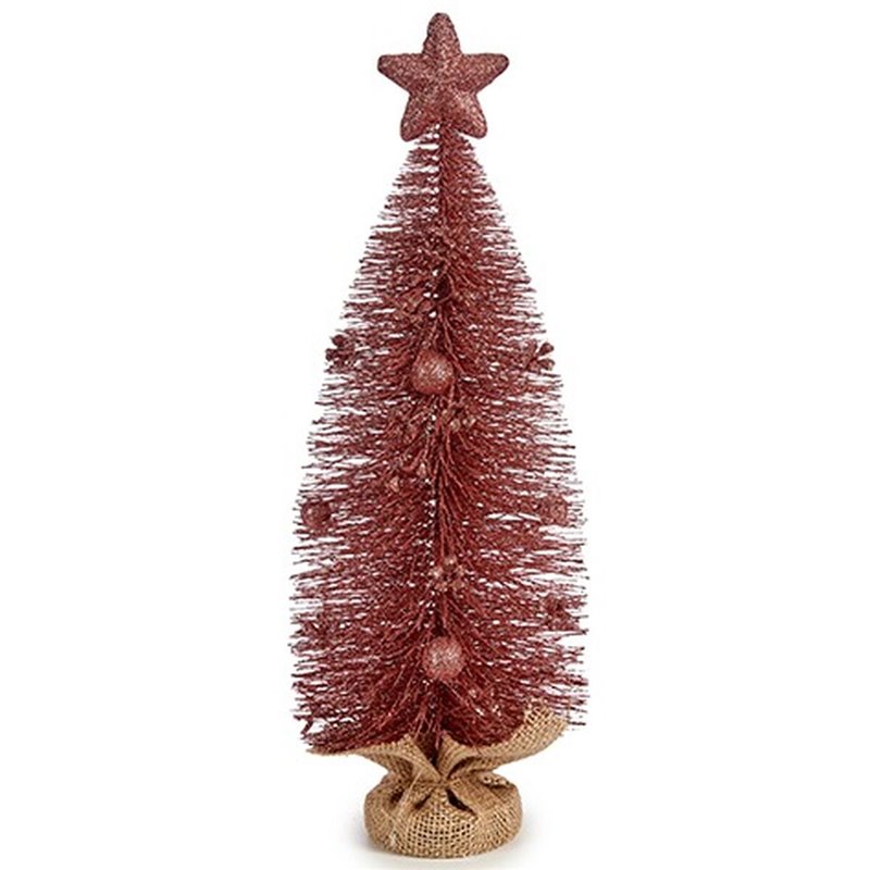 Image secondaire de Sapin de Noël Rose 13 x 41 x 13 cm (12 Unités)