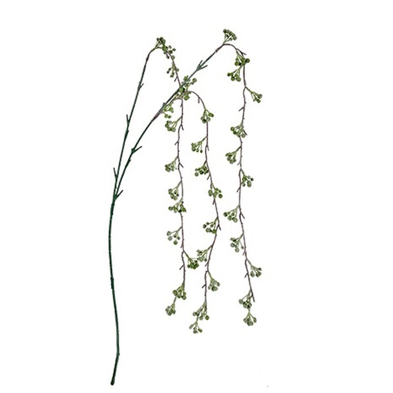 Image secondaire de Branche Fleurs Vert Plastique 7 x 5 x 115 cm (12 Unités)