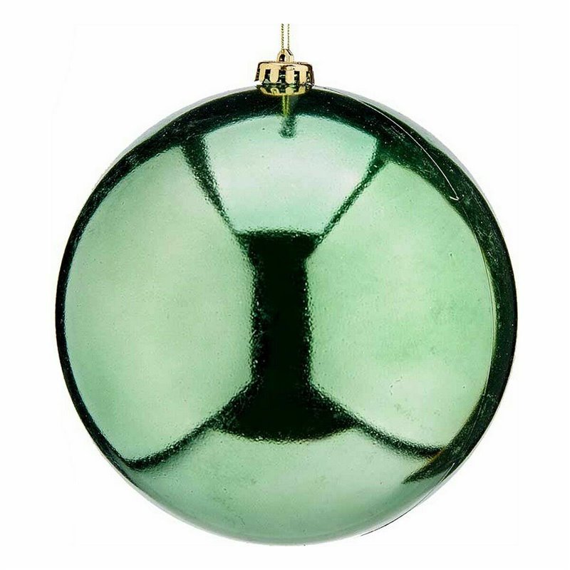 Image secondaire de Boule de Noël Vert Plastique 20 x 20 x 20 cm (12 Unités)