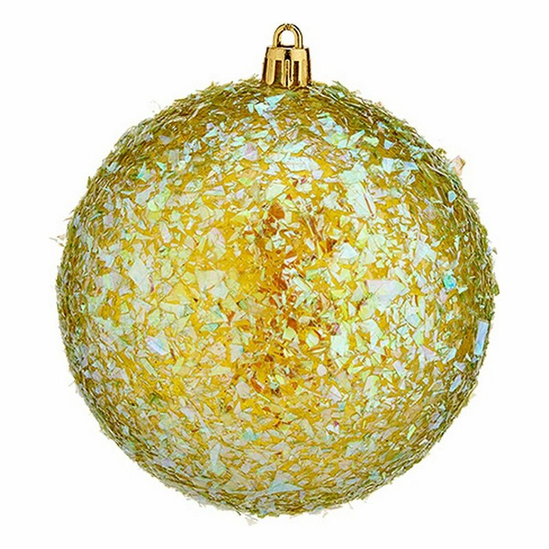 Image secondaire de Lot de boules de Noël Vert 10 cm (12 Unités)