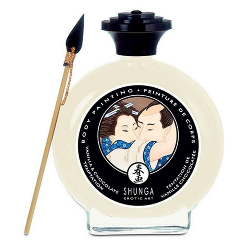 Peinture corporelle Shunga SH-7001 Vanille Chocolat (100 ml)