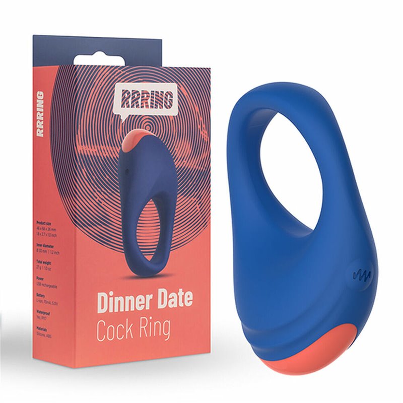 Anneau Pénis FeelzToys RRRING Dinner Date Vibromasseur (30 mm)