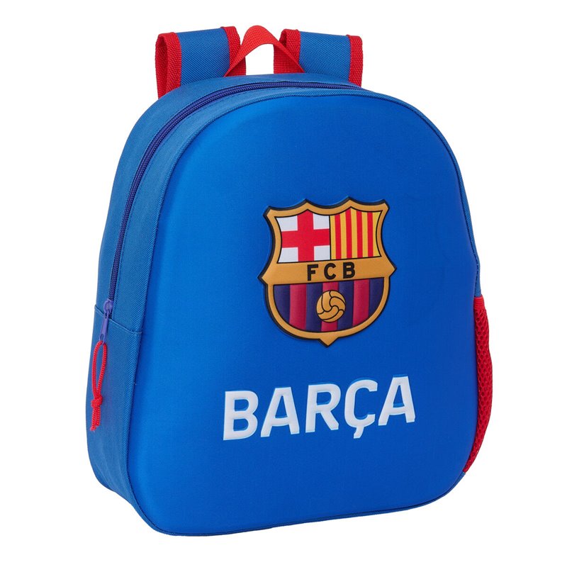 Cartable F.C. Barcelona Blue marine 27 x 33 x 10 cm