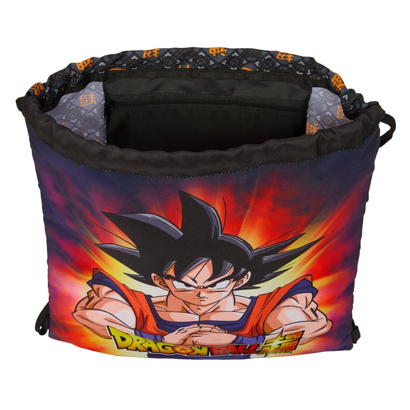 Image secondaire de Sac à dos serré par des ficelles Dragon Ball Noir 35 x 40 x 1 cm