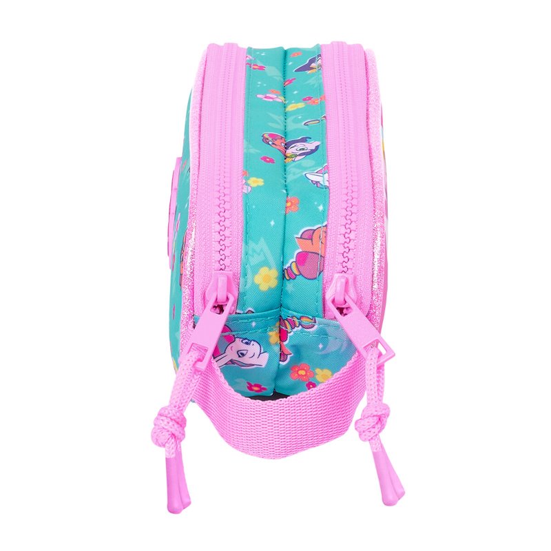 Image secondaire de Trousse Fourre-Tout Double My Little Pony Magic Rose Turquoise 21 x 8 x 6 cm