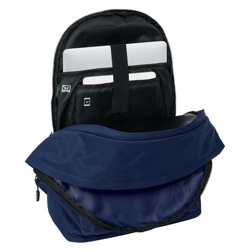 Image secondaire de Sacoche pour Portable Munich Basic Blue marine 31 x 44 x 18 cm