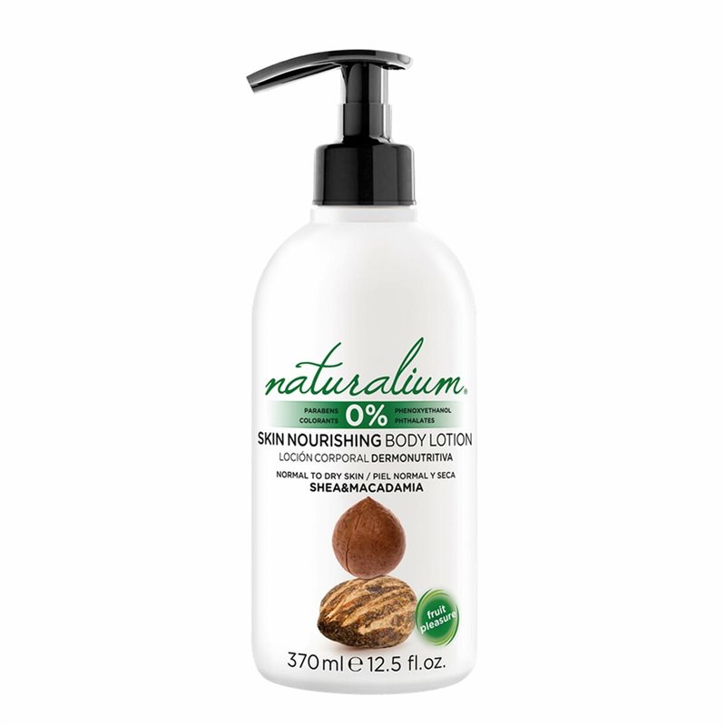 Lotion corporelle Naturalium 370 ml Beurre de karité Macadamia