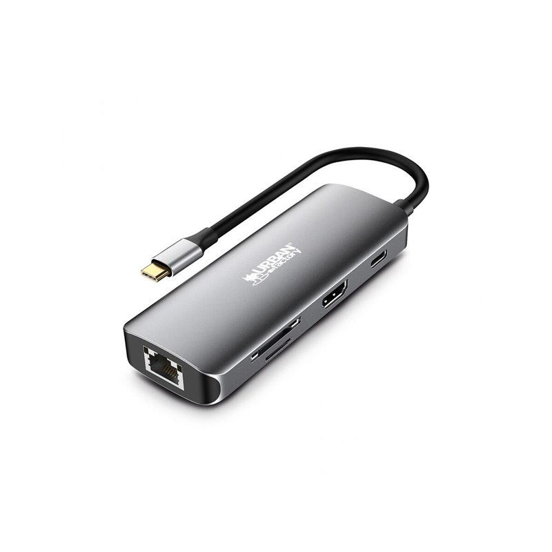 Image secondaire de Hub USB-C Urban Factory MHC50UF Gris