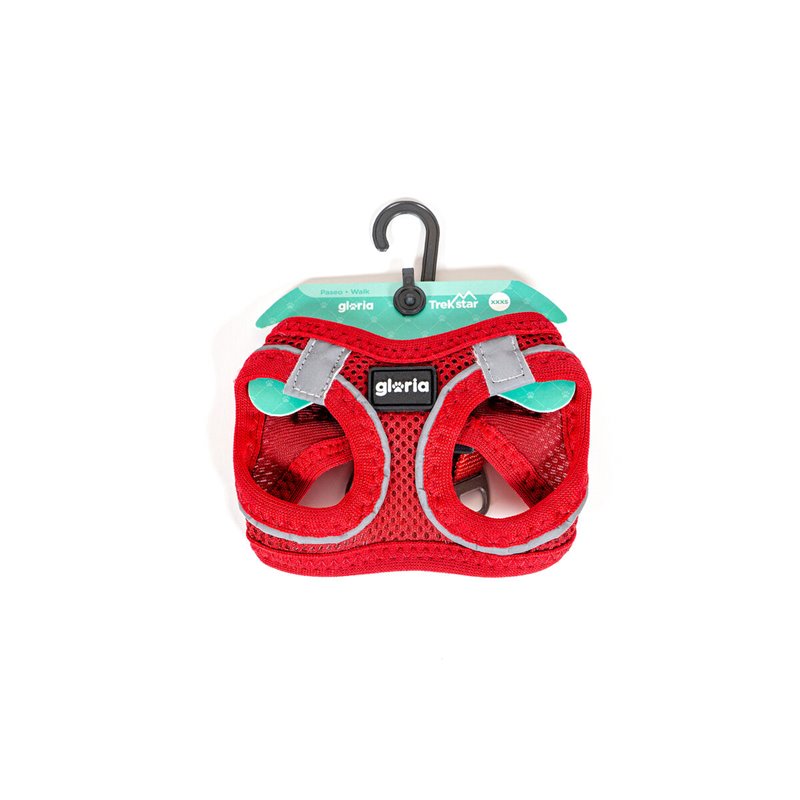 Image secondaire de Harnais pour Chien Gloria Trek Star 27-28 cm 31-34,6 cm Rouge XS