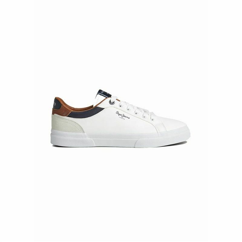 Chaussures de Sport pour Homme Pepe Jeans Kenton Court Blanc