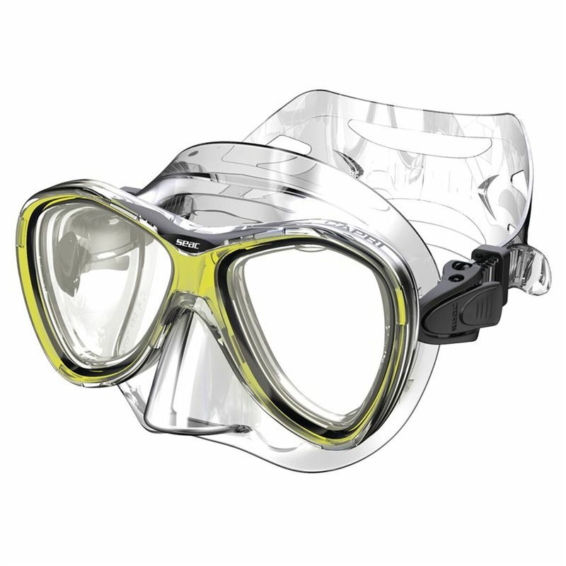 Lunettes de bain Seac 75001300136 Jaune Taille unique