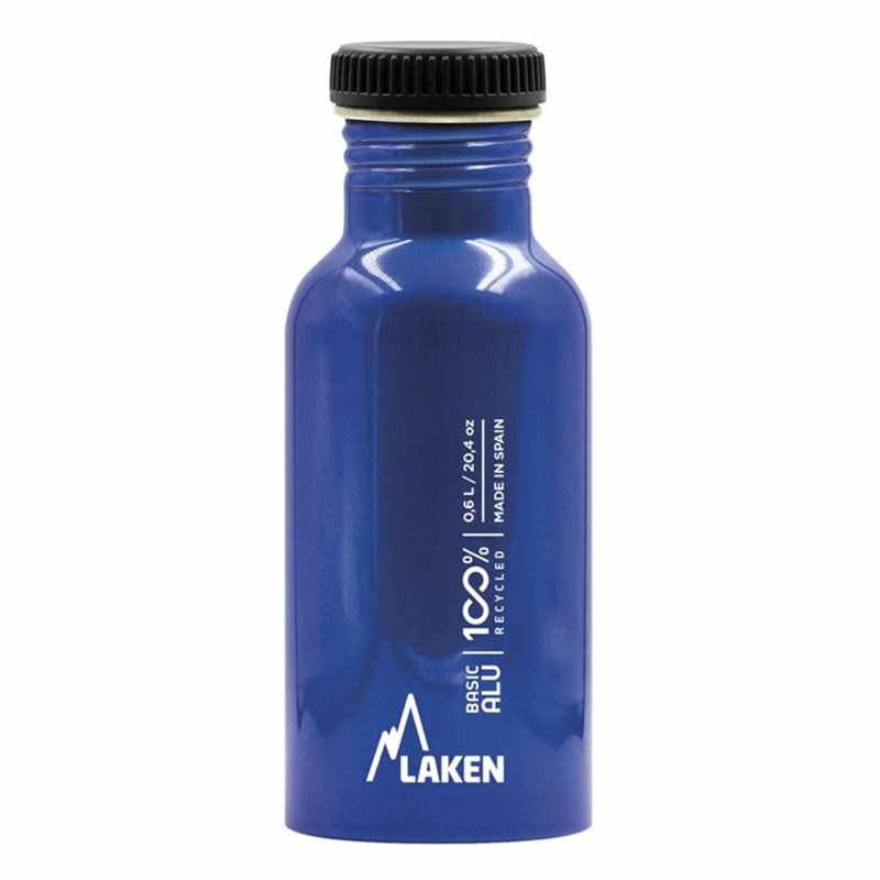 Gourde Laken Plain Bleu 0,75 L