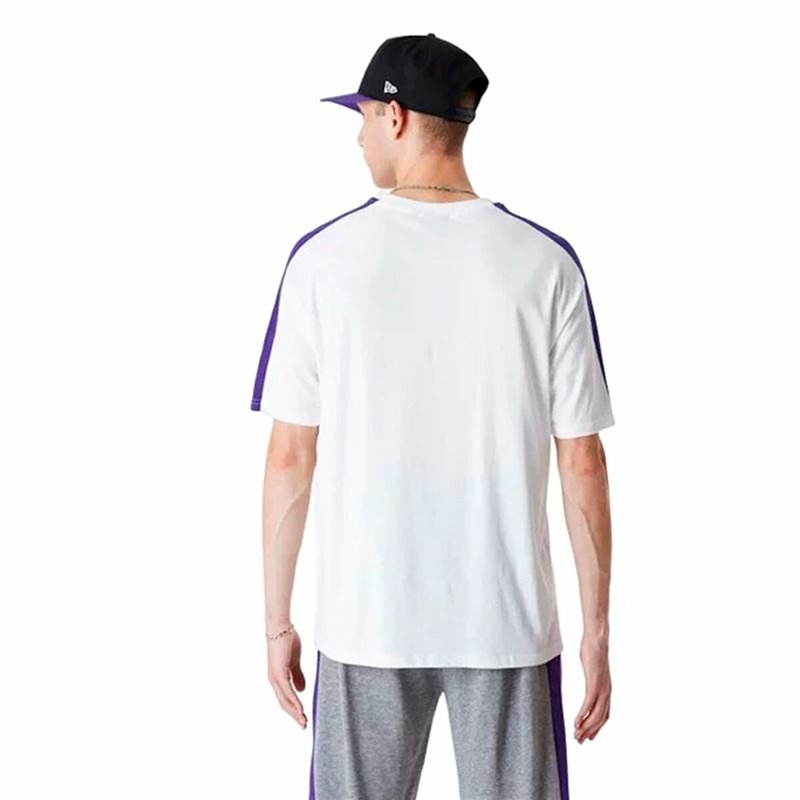 Image secondaire de T-Shirt à manches courtes homme New Era NBA Colour Block LA Lakers Blanc