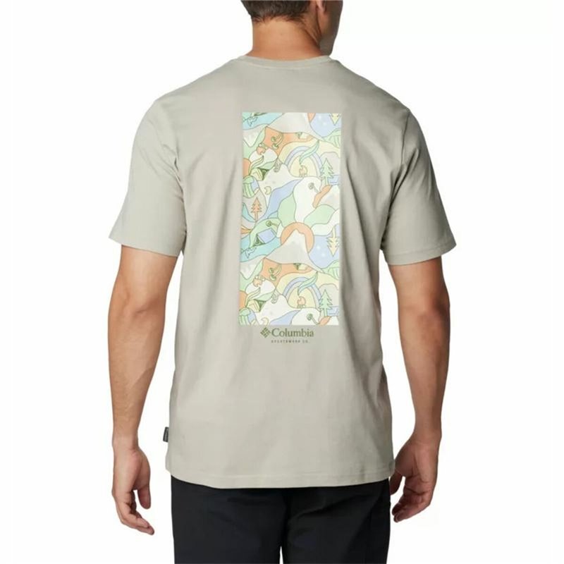 Image secondaire de T-Shirt à manches courtes homme Columbia Explorers Canyon Gris clair