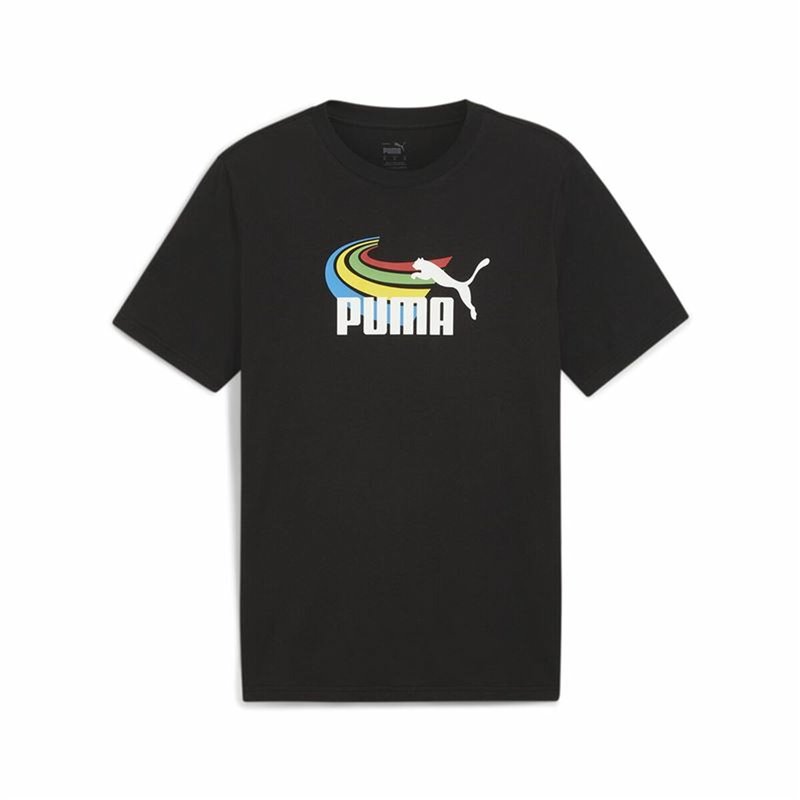 T-Shirt à manches courtes homme Puma GRAPHICS Summer Noir