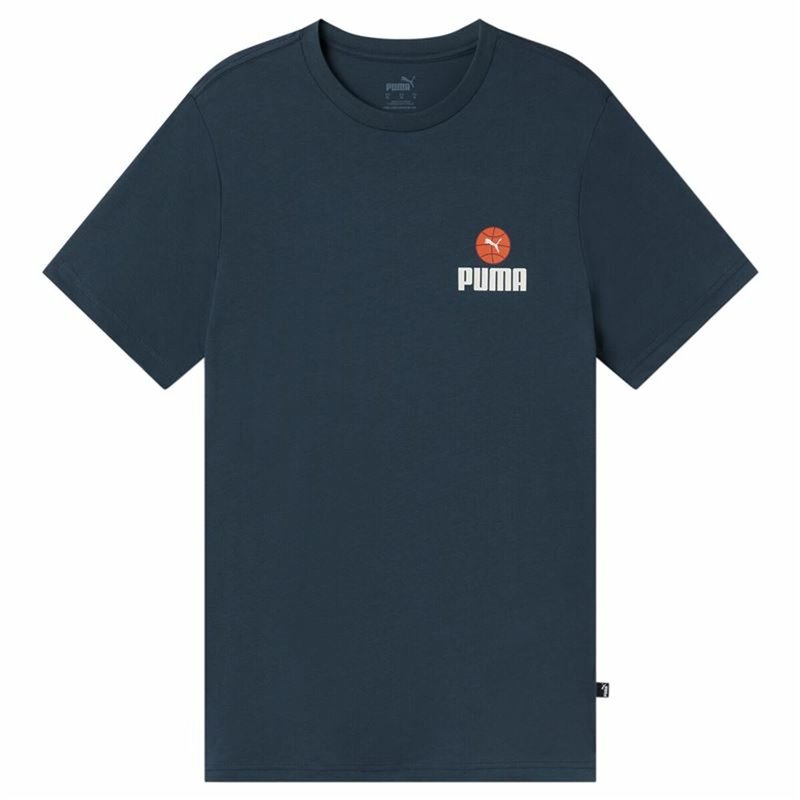 T-Shirt à manches courtes homme Puma Bppo-000745 Bleu foncé