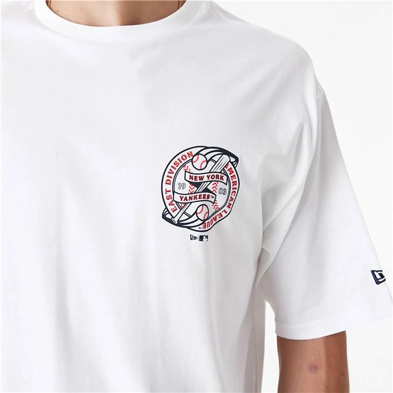 Image secondaire de T-Shirt à manches courtes homme New Era Graphic New York Yankees Blanc