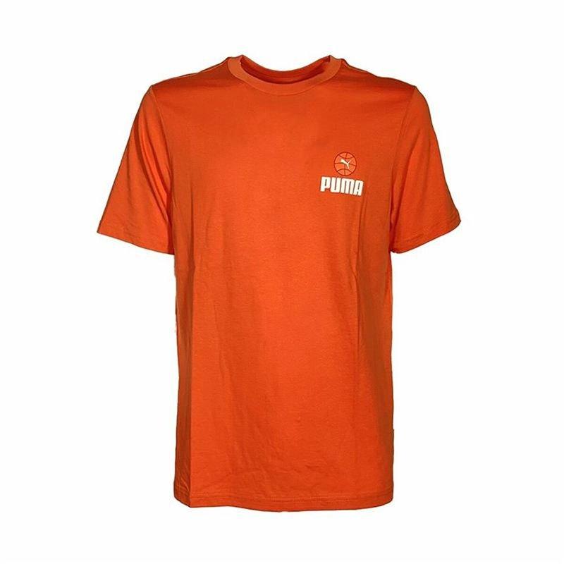 T-Shirt à manches courtes homme Puma Chilli Powder Orange