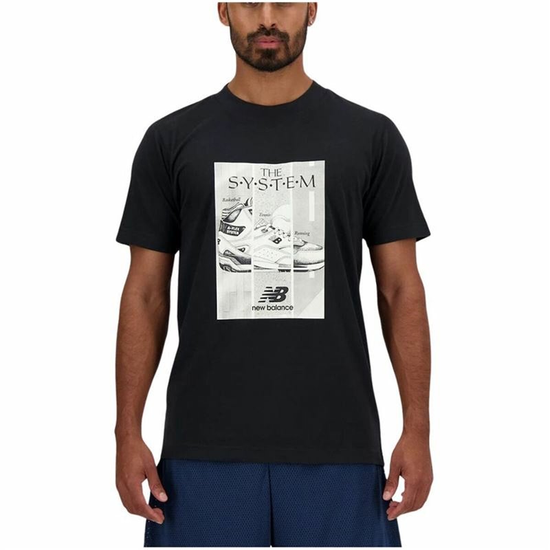 T-Shirt à manches courtes homme New Balance Essentials Noir