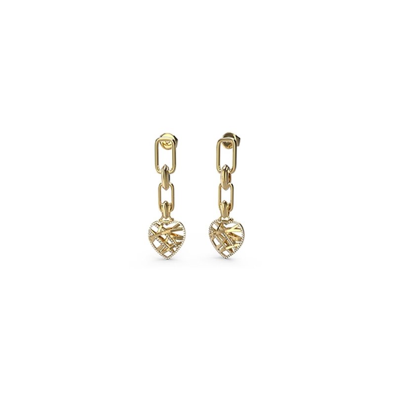 Boucles d'oreilles Femme Guess JUBE03096JWYGT-U