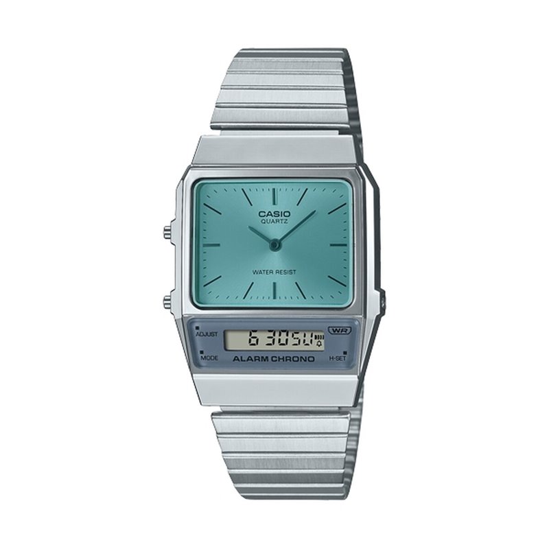 Montre Unisexe Casio VINTAGE EDGY COLLECTION Argenté