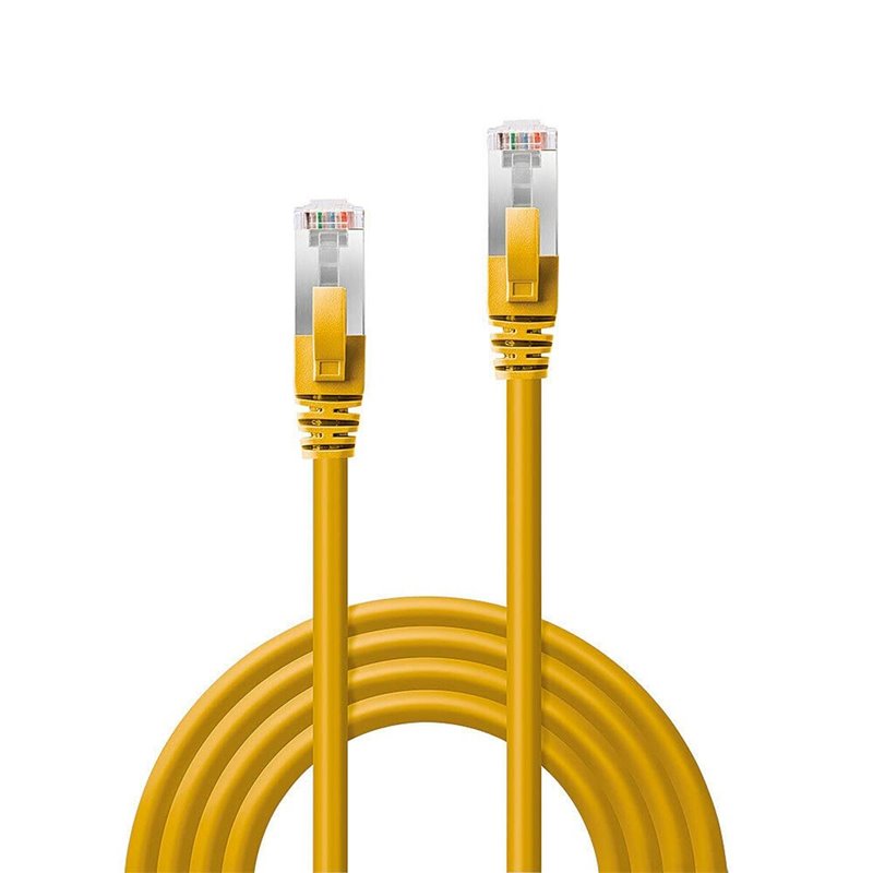 Image secondaire de Câble RJ45 Catégorie 6 FTP Rigide LINDY 45986 Jaune 10 m 1 Unité