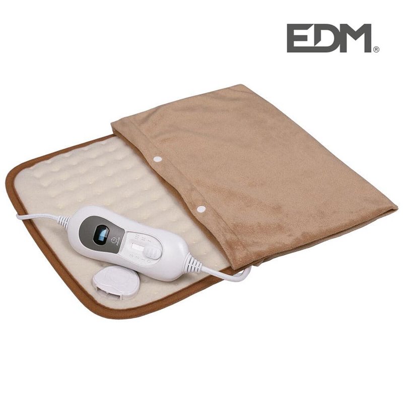 Image secondaire de Coussin Électrique Multifonction EDM 07483 Marron 100 W