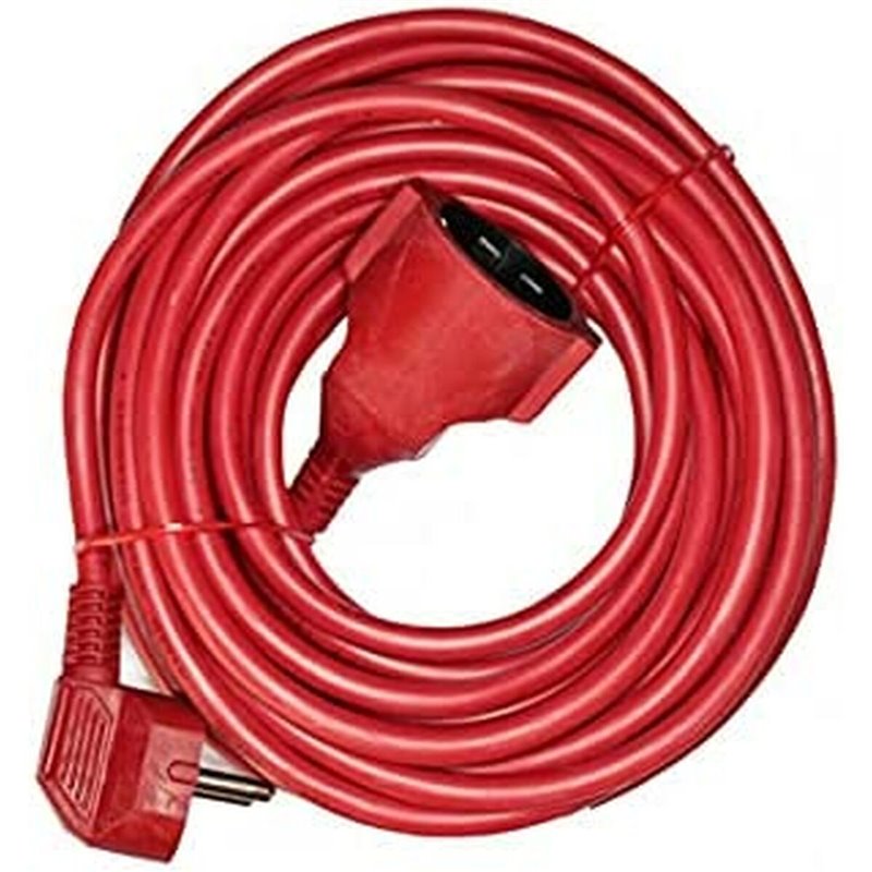 Câble de Rallonge EDM Flexible 3 x 1,5 mm 10 m Rouge