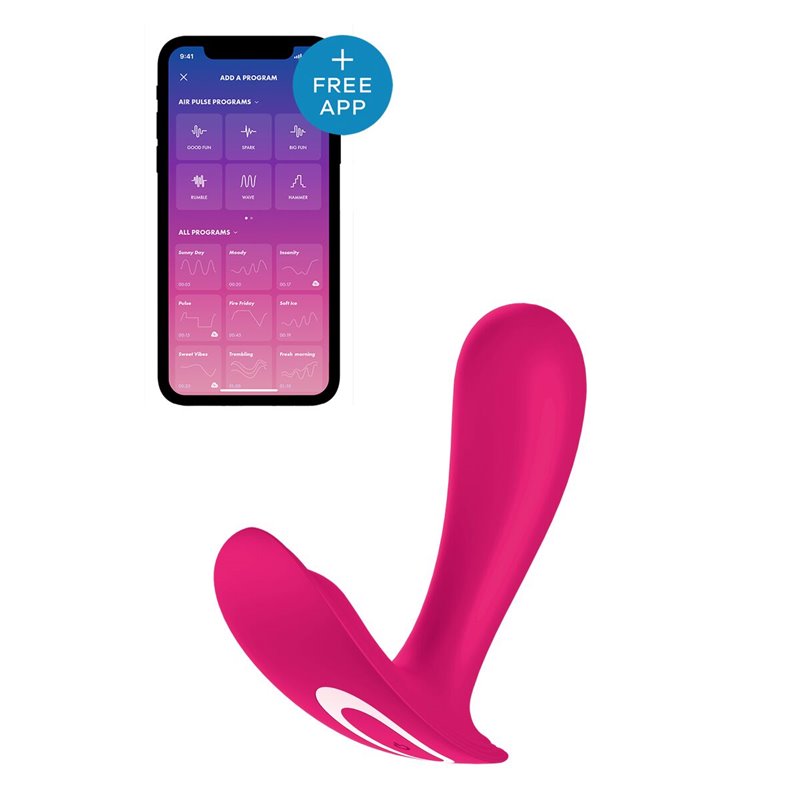 Vibromasseur Satisfyer Top Secret Rose