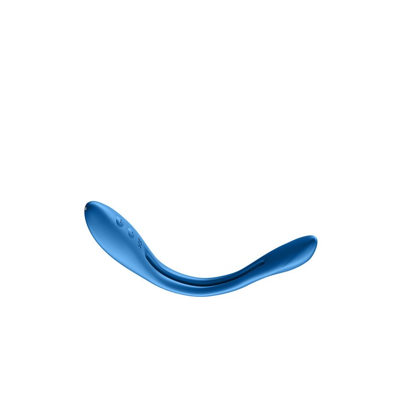 Image secondaire de Anneau Pénis Satisfyer Elastic Game Bleu