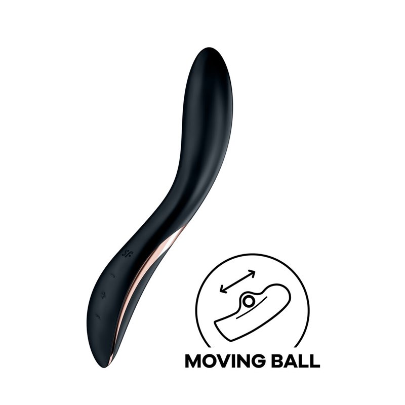 Image secondaire de Vibromasseur Satisfyer Rrolling Explosion Noir